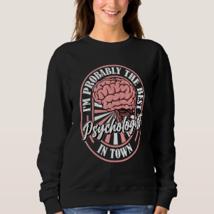 Psychologe Gehirn Psychische Gesundheit Therapeut Sweatshirt