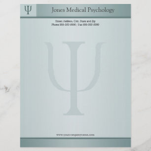 Psychologe Letterhead Briefkopf