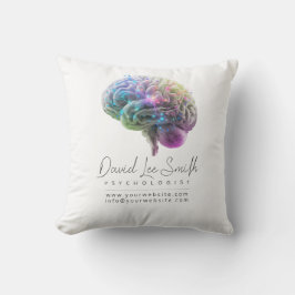 Psychologe / Neurologe Minimalistisch Kissen
