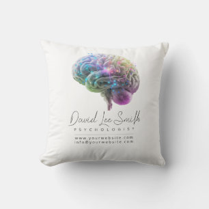 Psychologe / Neurologe Minimalistisch Kissen