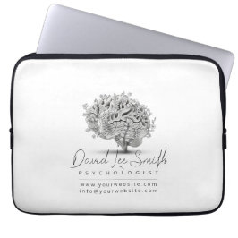 Psychologe / Neurologe Minimalistisch Laptopschutzhülle