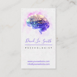 Psychologe / Neurologe Visitenkarte