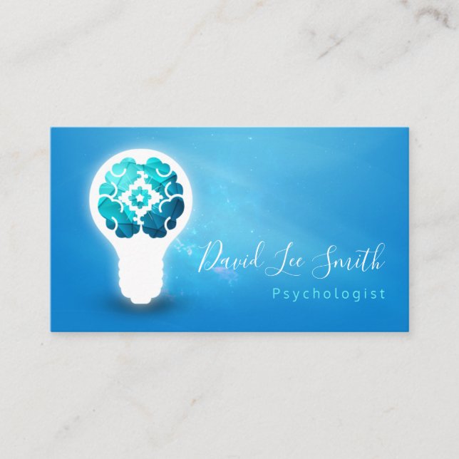 Psychologe / Neurologe Visitenkarte (Vorderseite)