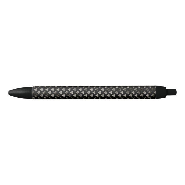 Psychologe Pen in Schwarz Kugelschreiber (Vorderseite)