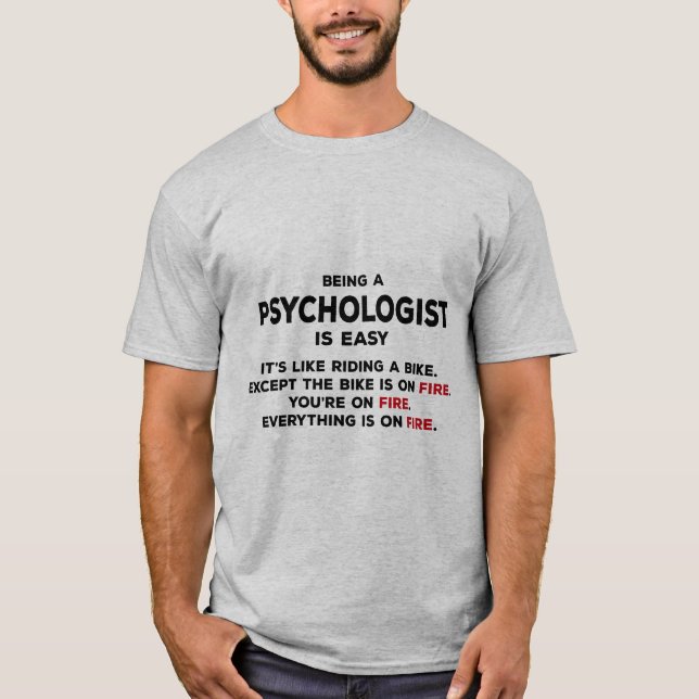 Psychologe T-Shirt (Vorderseite)
