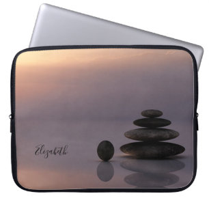 Psychologe Therapeut Zen, Sonnenuntergang-Personal Laptopschutzhülle
