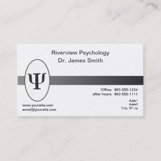 Psychologe-Visitenkarte Visitenkarte