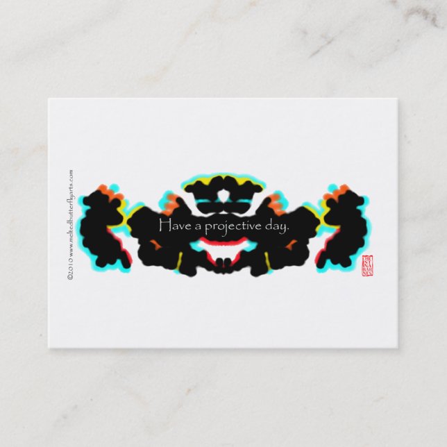 Psychologe-Visitenkarte Visitenkarte (Vorderseite)