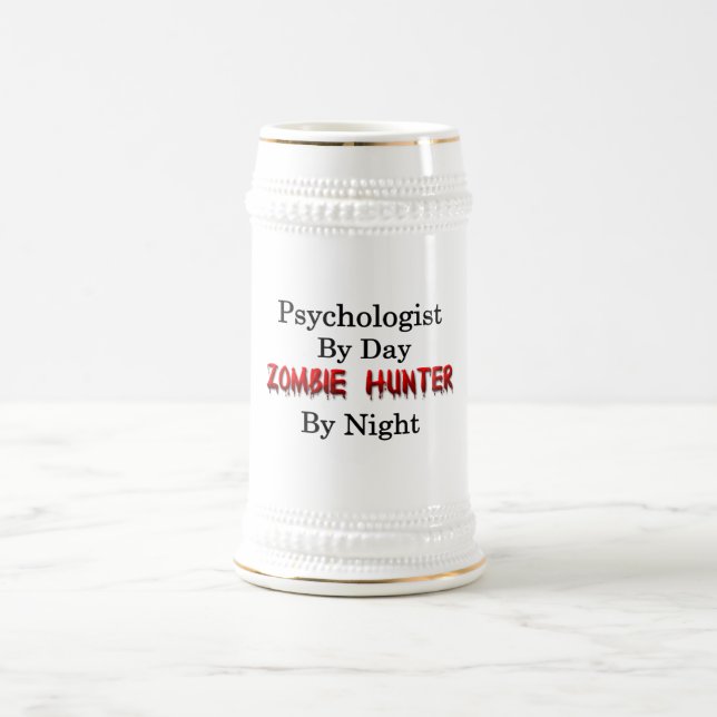 Psychologe-/Zombie-Jäger Bierglas (Mittel)