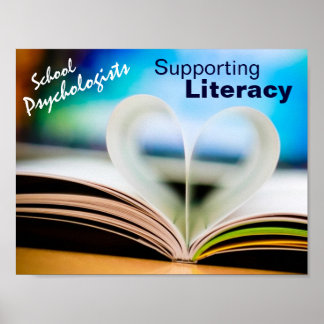 Psychologen an Schulen, die Alphabetisierungspaket Poster