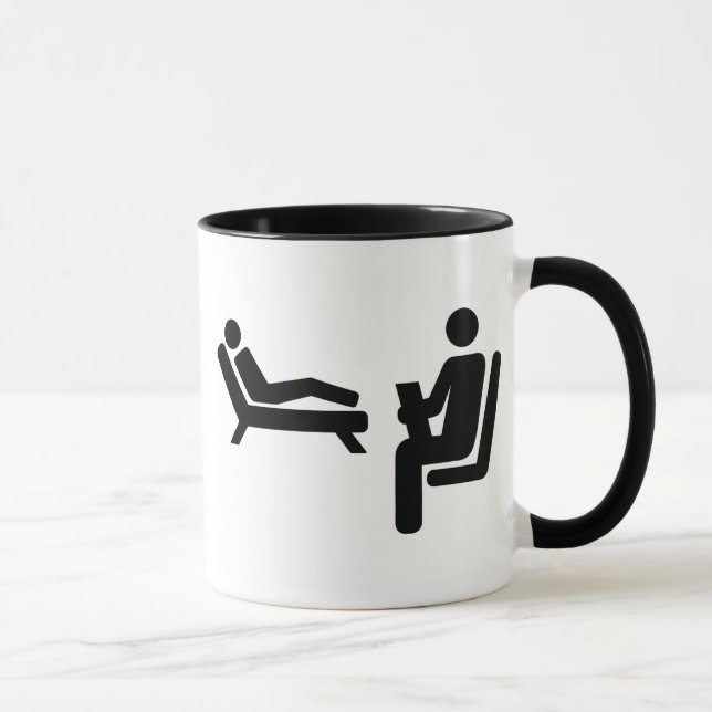 Psychologepatient Tasse (Rechts)