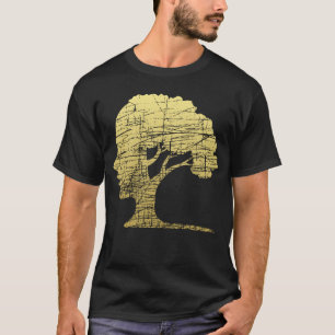 Psychologie-Baum-einzigartiges Symbol KlimaPhilos T-Shirt