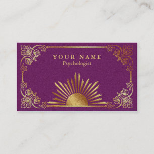 Psychologie - carte de visite