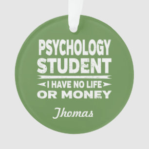 Psychologie Collège étudiant Pas de vie ou d'argen