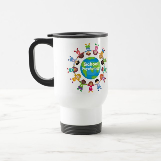 Psychologie d'école autour de la tasse du monde (Gauche)