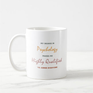 Psychologie Degree Funny Quotes Geschenkideen Kaffeetasse