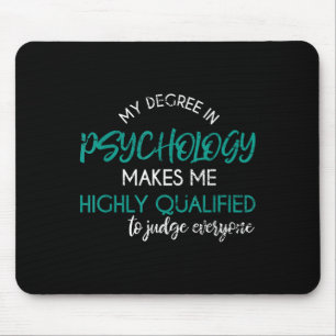 Psychologie Grad Funny Sarcastic Psychologin Psy Mousepad