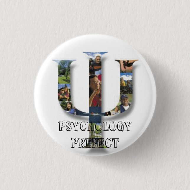 Psychologie-Präfekt Button (Vorderseite)