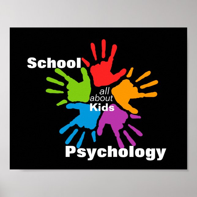 Psychologie scolaire Petits espaces Poster (Devant)