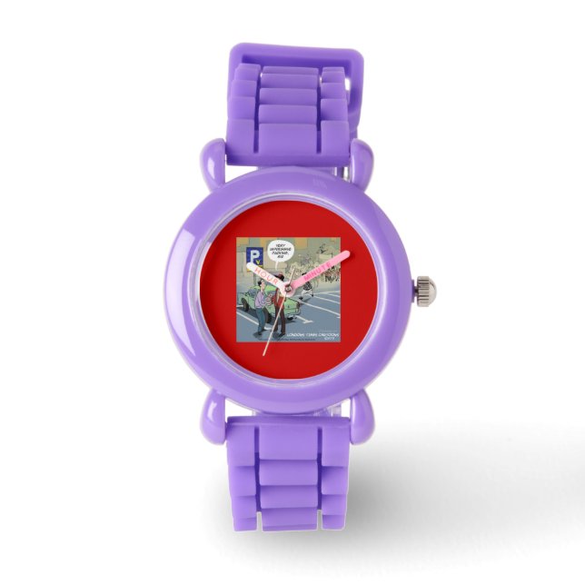 Psychologie-Thema Funny "Validation" (Validierung) Armbanduhr (Vorderseite)