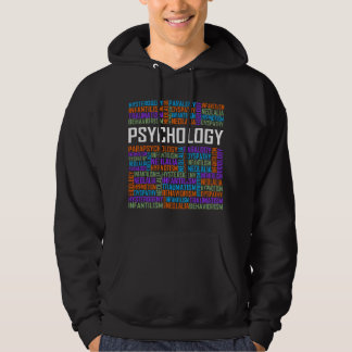 Psychologie-Wörter Geschenke Psychologe Abschluss  Hoodie