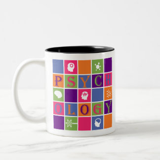 PsychologieSymbole Zweifarbige Tasse