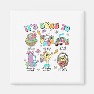 Psychologin Bunny Easter Day Magnet