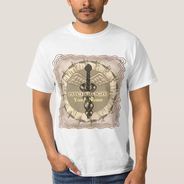 Psychologin Caduceus Doctor T - Shirt (Vorderseite)