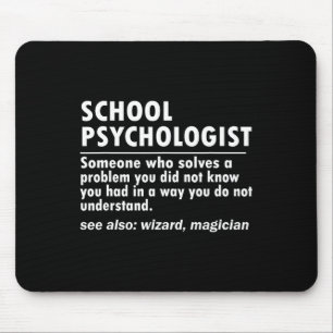 Psychologin definiert zurück zum Schulspass Mousepad