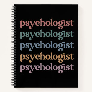 Psychologin Psychologie Student Abschluss Notizbuch