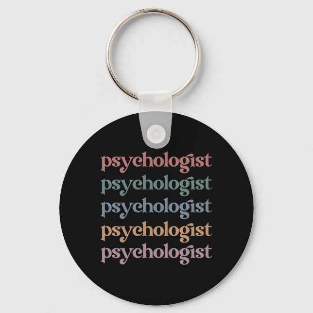 Psychologin Psychologie Student Abschluss Schlüsselanhänger (Vorderseite)