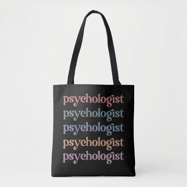 Psychologin Psychologie Student Abschluss Tasche (Vorderseite)