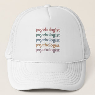 Psychologin Psychologie Student Abschluss Truckerkappe