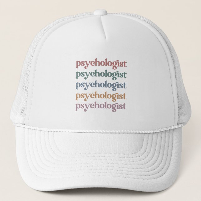 Psychologin Psychologie Student Abschluss Truckerkappe (Vorderseite)