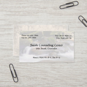 Psychologin Psychologin Psychologie Business Card Visitenkarte
