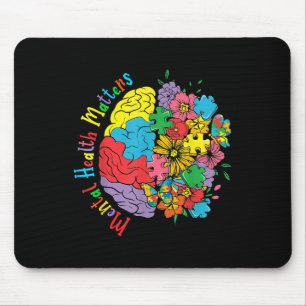 Psychologische Blume Psychologe Mousepad