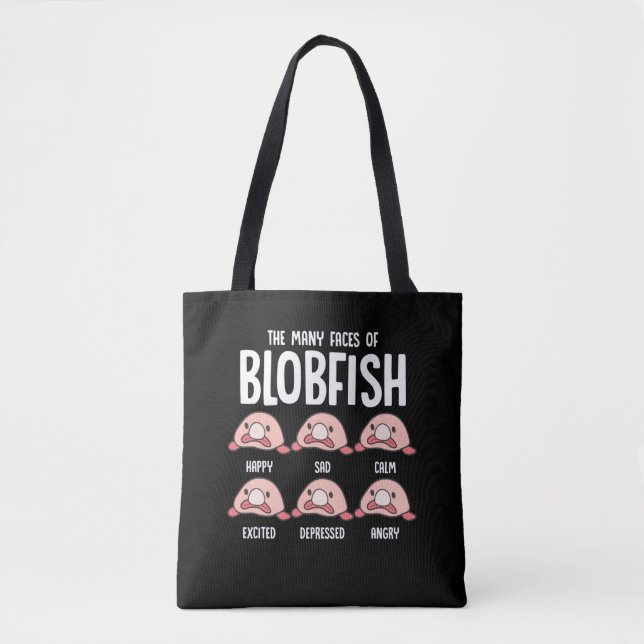 Psychologische Fische, Gefechtsfisch Blobfish Sea  Tasche (Vorderseite)