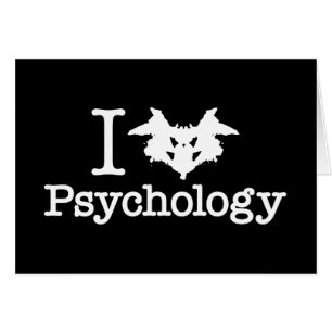 Psychologische Karte (Rorschach Inkblot)