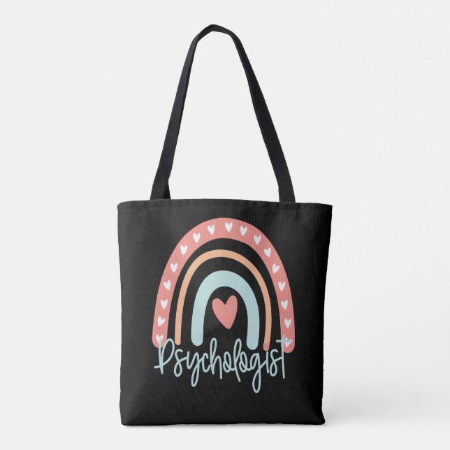 Psychologist Phd PsyD Graduation Gift Major Boho  Tasche (Rückseite)