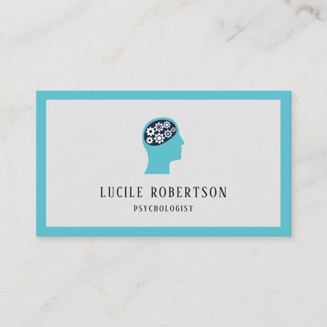 Psychologue Psychiatre Conseiller Carte de visite (Devant)