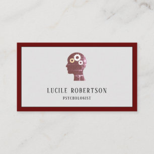Psychologue Psychiatre Conseiller Carte de visite
