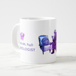 psychology humorous Rorschach quote for therapist  Jumbo-Tasse