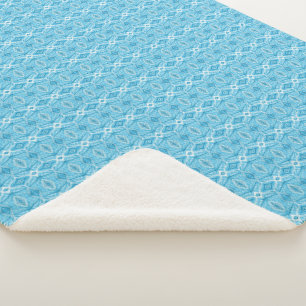 Psychomachia Blau Abstrakt Wasserfarben Kunst Sherpadecke