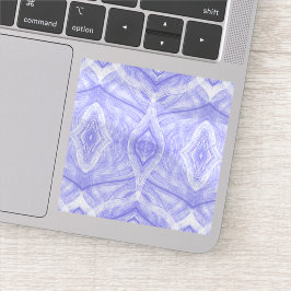 Psychomachia Lila Abstrakte Aquarellkunst Aufkleber