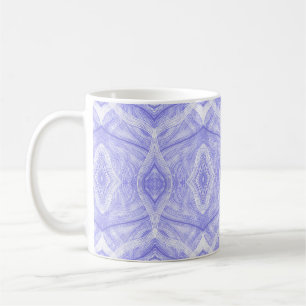 Psychomachia Lila Abstrakte Aquarellkunst Kaffeetasse