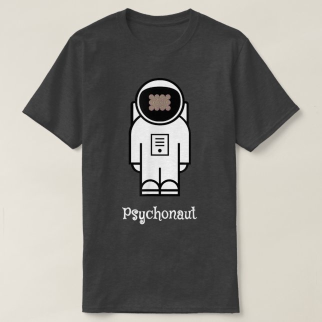 Psychonaut Astronaut T - Shirt (Design vorne)