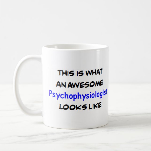Psychophisiologin, phantastische Kaffeezucht Tasse (Links)