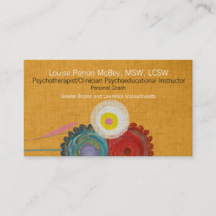 Psychotherapeut Visitenkarte