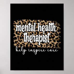 Psychotherapeutin Psychische Gesundheitstherapie Poster
