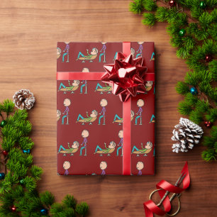 Psychotherapie Beratung und Therapie Geschenkpapier